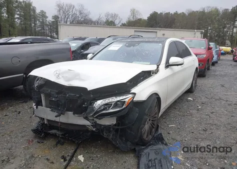 2016 Mercedes-Benz S 550 из США, поврежденный, VIN WDDUG8CB5GA276368